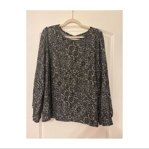 Loft textured blouse